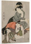 Cleaning Combs, c. late 1790s by Kitagawa Utamaro