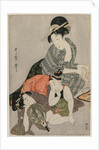 Cleaning Combs, c. late 1790s by Kitagawa Utamaro