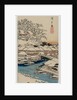 Clear Weather after Snow at Matsuchiyama…, late 1830s or early 1840s by Ando Hiroshige