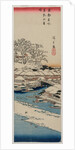 Clear Weather after Snow at Matsuchiyama…, late 1830s or early 1840s by Ando Hiroshige
