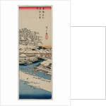 Clear Weather after Snow at Matsuchiyama…, late 1830s or early 1840s by Ando Hiroshige