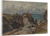 Cliffs by the Sea at Cézembre, Brittany, c. 1830 by Eugène Isabey