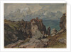 Cliffs by the Sea at Cézembre, Brittany, c. 1830 by Eugène Isabey