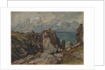 Cliffs by the Sea at Cézembre, Brittany, c. 1830 by Eugène Isabey