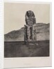 Colossol Monolith of Amenhotep III, Gournah, 1849-1851 by Maxime Du Camp; Gide et J. Baudry