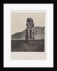 Colossol Monolith of Amenhotep III, Gournah, 1849-1851 by Maxime Du Camp; Gide et J. Baudry