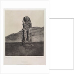 Colossol Monolith of Amenhotep III, Gournah, 1849-1851 by Maxime Du Camp; Gide et J. Baudry