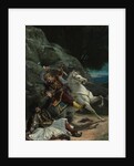 Combat of a Greek and a Turk, after 1835 by Horace Vernet (imitator of)