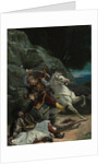 Combat of a Greek and a Turk, after 1835 by Horace Vernet (imitator of)