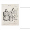 Commerce anglais. Yé vo dis quil faut, que vo achte ce poisonne to d'suite…, 1840 by Jean-Jacques Grandville