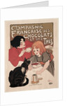 Compagnie Française des Chocolate et des Thés, 1895 by Théophile Alexandre Steinlen