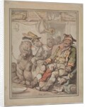 Comparative Anatomy Study, c. 1810-1820 by Thomas Rowlandson