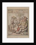 Comparative Anatomy Study, c. 1810-1820 by Thomas Rowlandson