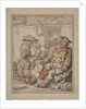 Comparative Anatomy Study, c. 1810-1820 by Thomas Rowlandson