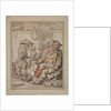 Comparative Anatomy Study, c. 1810-1820 by Thomas Rowlandson