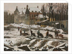 Construction Site in Amsterdam, c. 1902 by George Hendrik Breitner