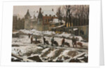 Construction Site in Amsterdam, c. 1902 by George Hendrik Breitner