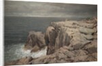Cormorant Cliff, Jamestown, Rhode Island, 1877 by William Trost Richards