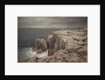 Cormorant Cliff, Jamestown, Rhode Island, 1877 by William Trost Richards