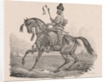 Cossack Cavalier, c. 1820 by Carle Vernet; Delpech