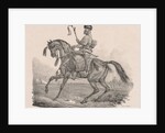 Cossack Cavalier, c. 1820 by Carle Vernet; Delpech