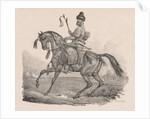 Cossack Cavalier, c. 1820 by Carle Vernet; Delpech