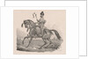 Cossack Cavalier, c. 1820 by Carle Vernet; Delpech