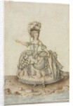 Costume Study for Opera Singer, 1781 by Jean Michel Moreau le Jeune