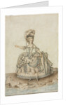 Costume Study for Opera Singer, 1781 by Jean Michel Moreau le Jeune
