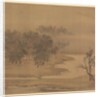 Cottages in a Misty Grove in Autumn, 1117 by Li Anzhong