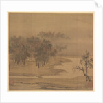 Cottages in a Misty Grove in Autumn, 1117 by Li Anzhong