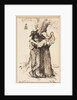 Couple Courting by a Tree, 1871 by Léon Bonnat