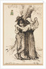 Couple Courting by a Tree, 1871 by Léon Bonnat