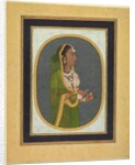 Court lady pouring wine, c. 1760 by Muhammad Rizavi Hindi (attributed to)