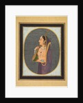 Court lady singing and playing the vina, c. 1760 by Muhammad Rizavi Hindi (attributed to)