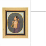 Court lady singing and playing the vina, c. 1760 by Muhammad Rizavi Hindi (attributed to)