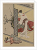 Courtesan and Sleeping Attendant, late 1760s by Suzuki Harunobu