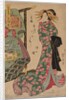Courtesan Beside Kimono Rack, 1787-1867 by Kikugawa Eizan