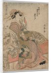 Courtesan, 1690-1730 by Kiyomine