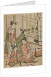 Courtesans at Leisure, c. early 1780s by Katsukawa Shunzan
