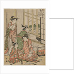 Courtesans at Leisure, c. early 1780s by Katsukawa Shunzan