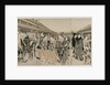 Courtesans Promenading on the Nakanocho, c. 1790 by Utagawa Toyokuni