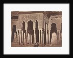 Courtyard, Alhambra, 1857-58 by Charles Clifford