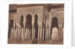 Courtyard, Alhambra, 1857-58 by Charles Clifford