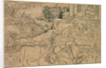 Cremation of the Demoness Putana, from a Krishna-Lila, c. 1790 by Unknown