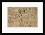 Cremation of the Demoness Putana, from a Krishna-Lila, c. 1790 by Unknown