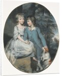 Cropley Ashley-Cooper with His Sister…, c. 1776 by Daniel Gardner