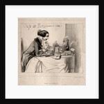 Croquis Fantastique: Bon Appetit, 1839 by Paul Gavarni