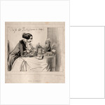 Croquis Fantastique: Bon Appetit, 1839 by Paul Gavarni