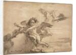 Cupid Blindfolded and Two Doves, 1757 or after by Giovanni Domenico Tiepolo